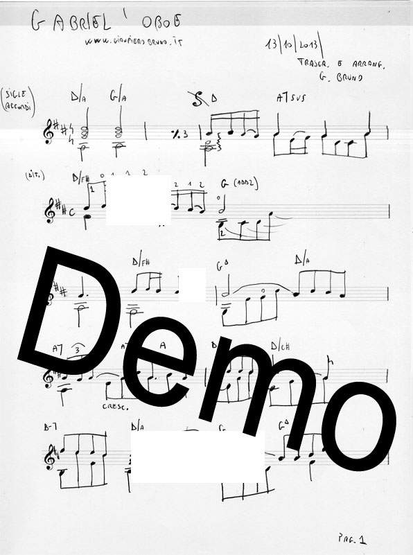 Gabriel's Oboe di Ennio Morricone