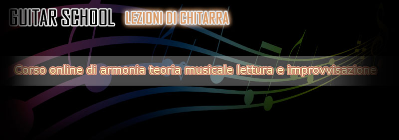 Corso online di armonia, teoria musicale e improvvisazione!