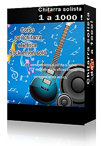 Corso professionale per chitarra-rock