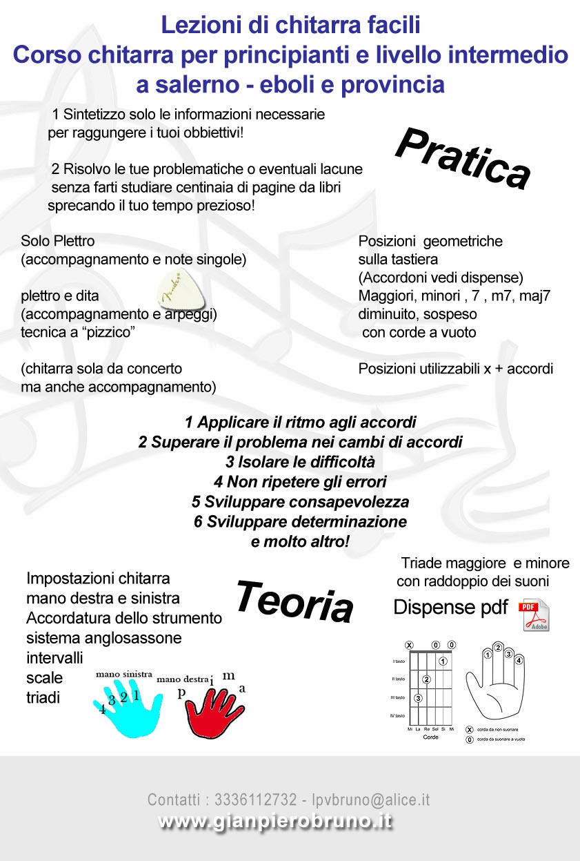 Lezioni-Chitarra-per-principianti salerno-eboli